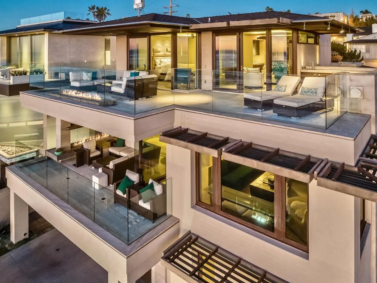 Hébergement de vacances Luxury Beachfront With Hot Tub & Ocean Views San Diego
