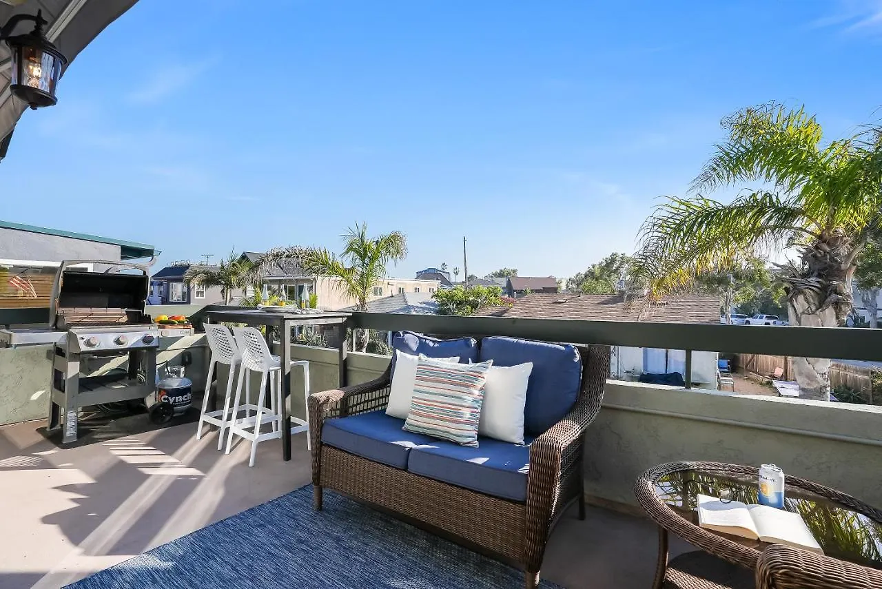 Stunning South Mission - Ac, Private Patio, Grill And Garage! Сasa de vacaciones San Diego