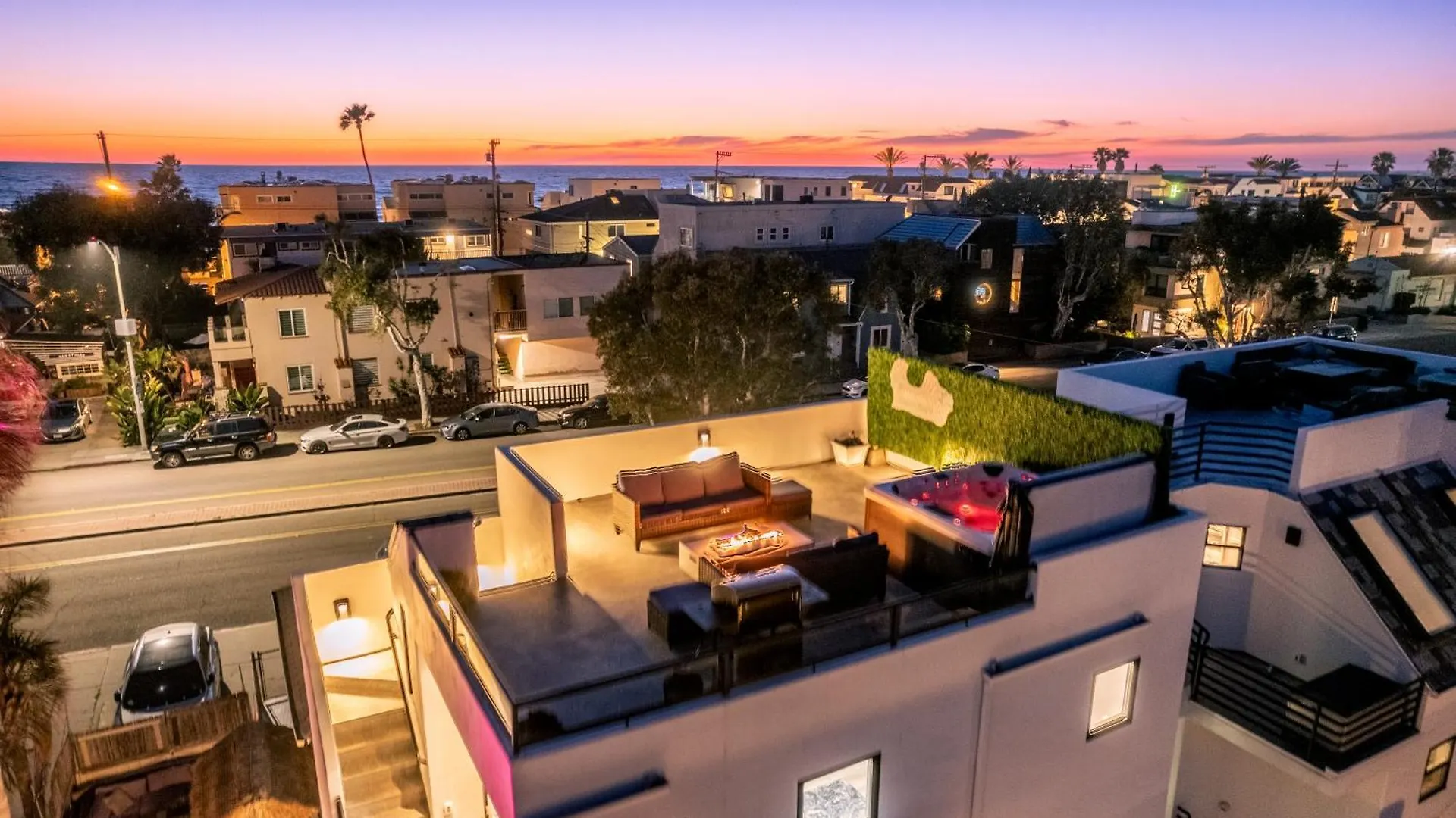 Feriehus Ocean & Bay Panorama 4 Levels Rooftop With Hot Tub San Diego