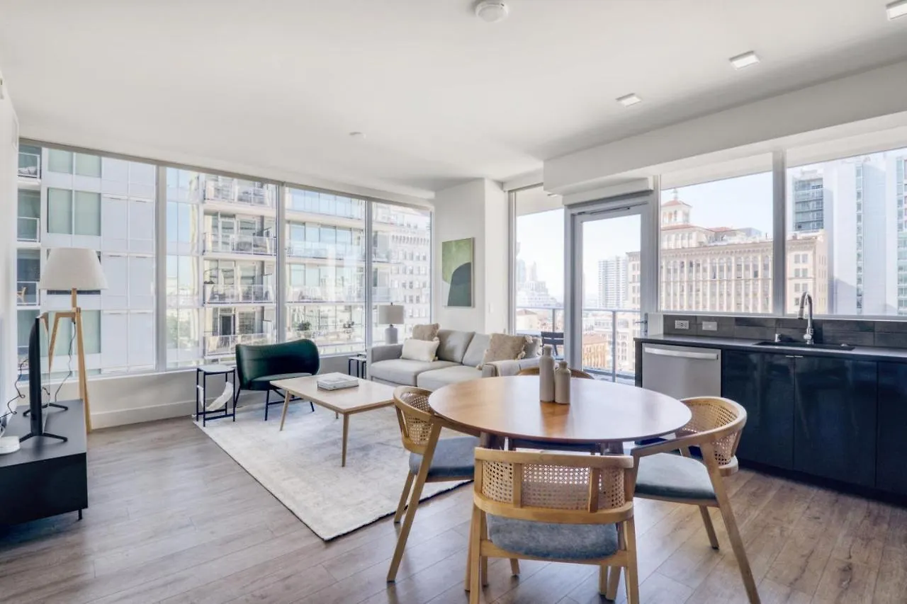 Gaslamp 2br W Gym Sauna Wd Nr Shops San-1 Apartmán