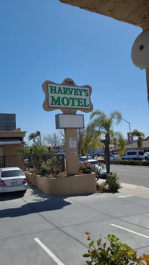 汽车旅馆 Harvey's Sdsu La Mesa 圣地亚哥