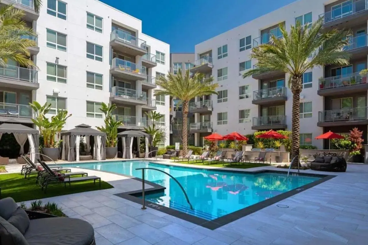 Mission Valley 1br W Gym Wd Pool Nr Shops San-19 *