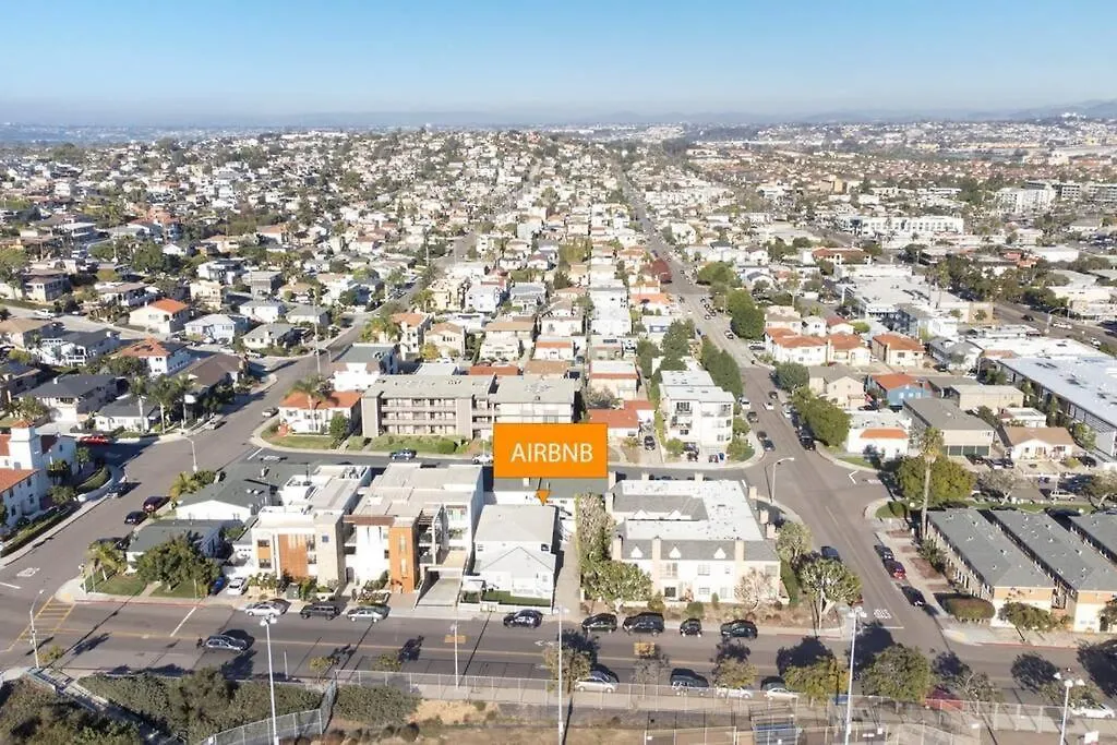 Feriehus Point Loma Escape - Walk To The Harbor Restaurants & Shops W Parking San Diego