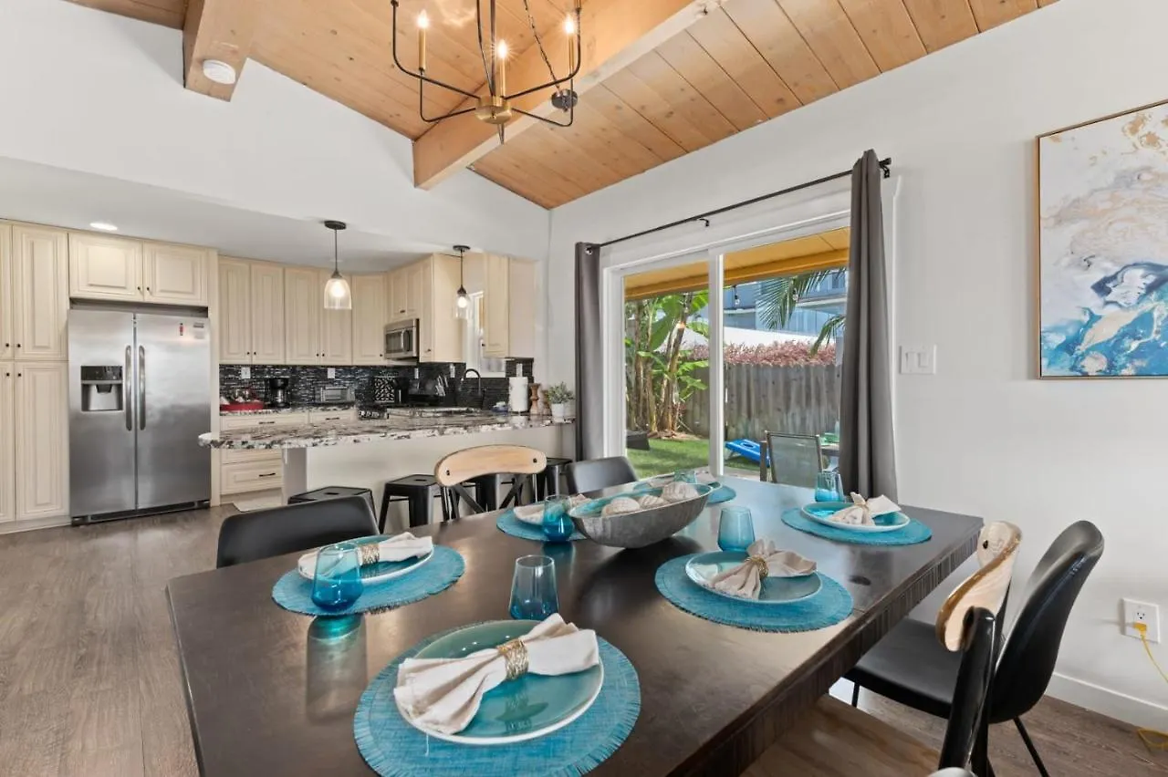 Lovely Ocean View Beach House 3br Sleeps 9 San Diego