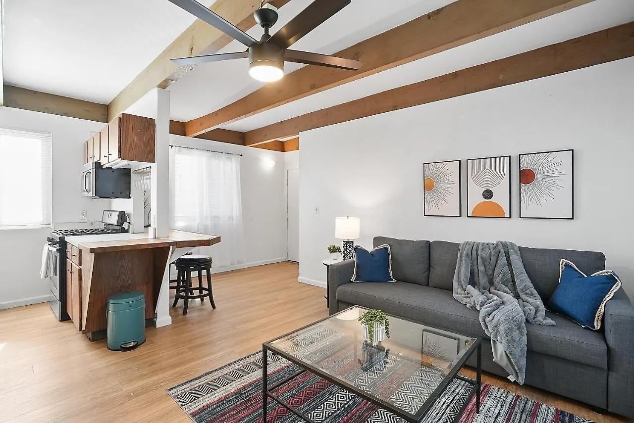 Apartment Mission Bay - Steps To Sand, Dining, Ac, Parking & Shops!