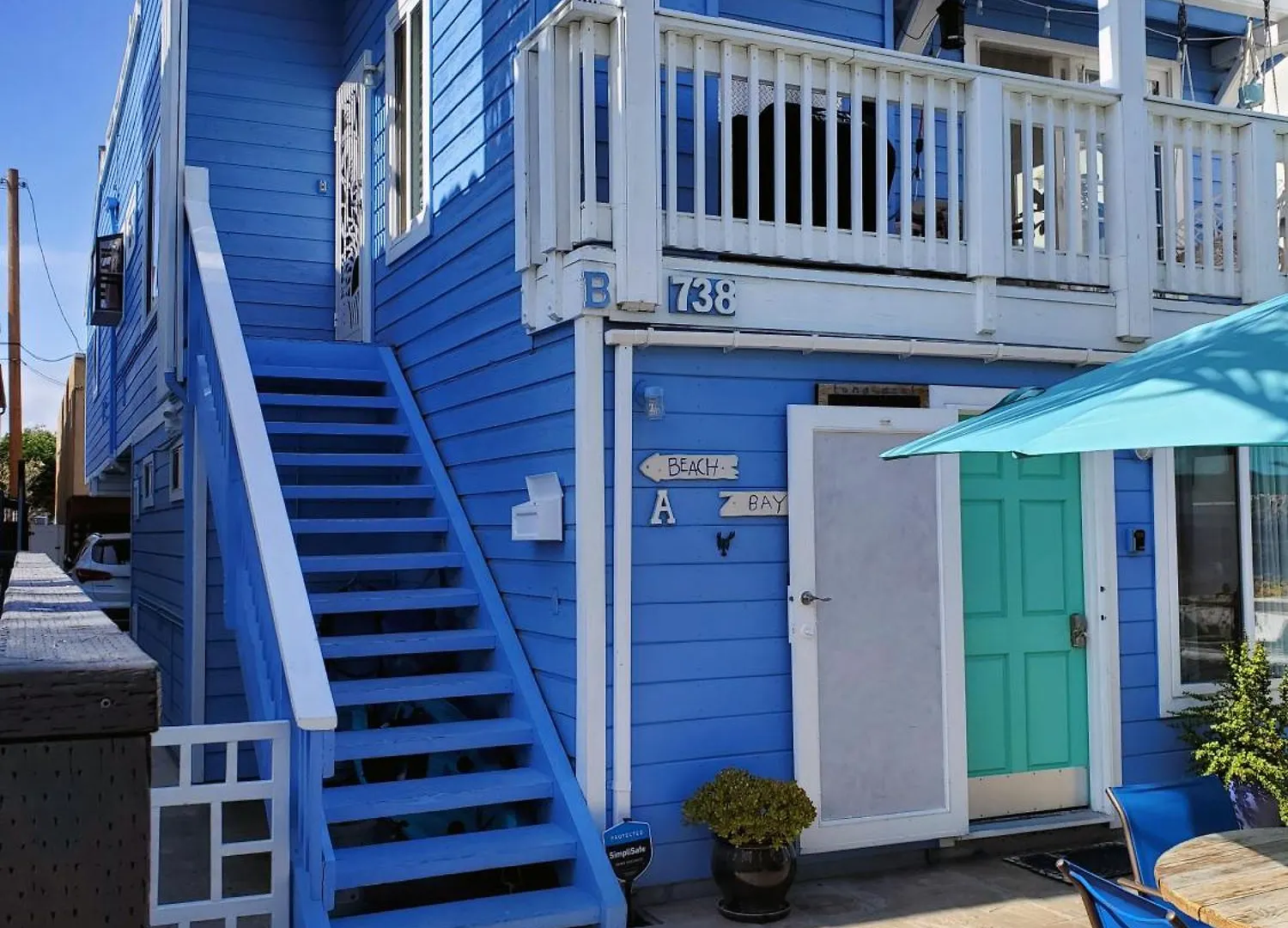 Apartment Luna Azul, Cozy Only Steps To Mission Beach! Free Internet San Diego