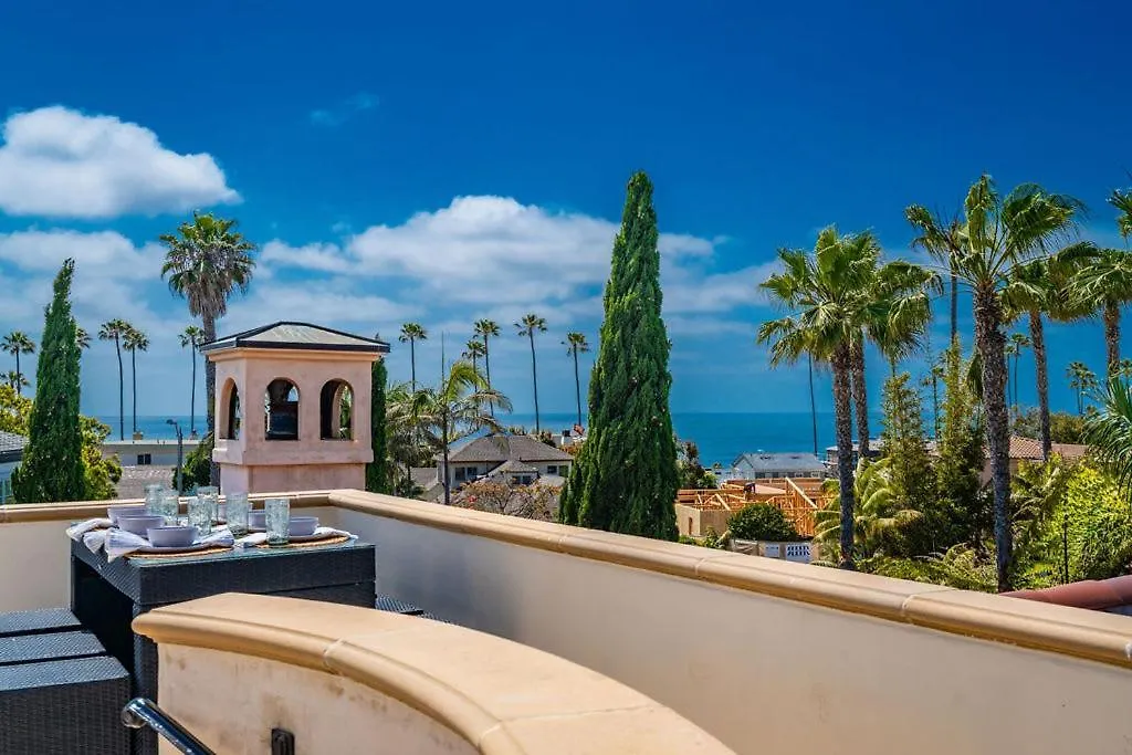 度假居 Mediterranean Beauty With Rooftop Deck And Views 圣地亚哥