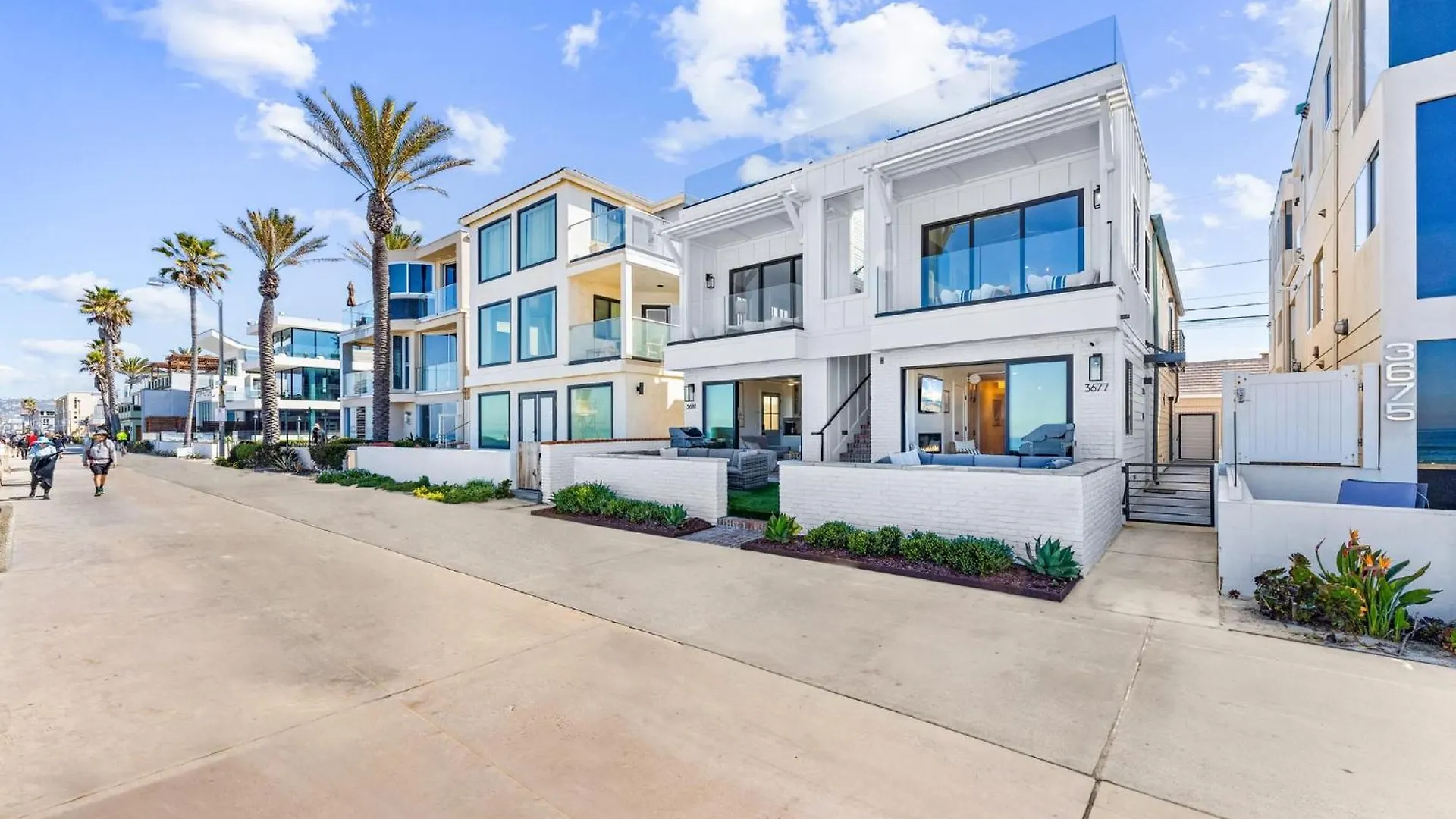Entire Upper Oceanfront Masterpiece With Rooftop Holiday home San Diego
