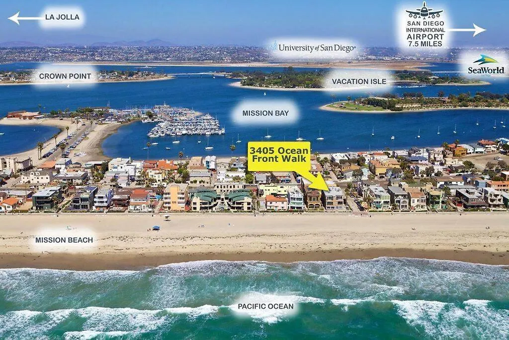 Luxury Penthouse With Elevator - Sleeps 10+ - Family Friendly Sun / Surf / Sand Holiday home San Diego