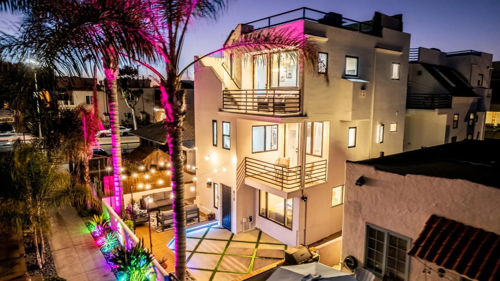 Holiday home Ocean & Bay Panorama 4 Levels Rooftop With Hot Tub San Diego