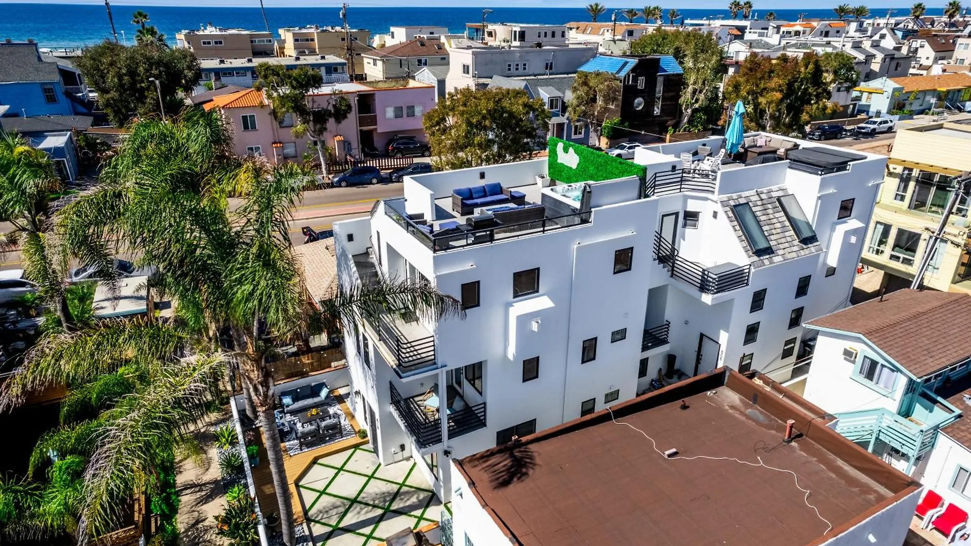 Ocean & Bay Panorama 4 Levels Rooftop With Hot Tub Holiday home