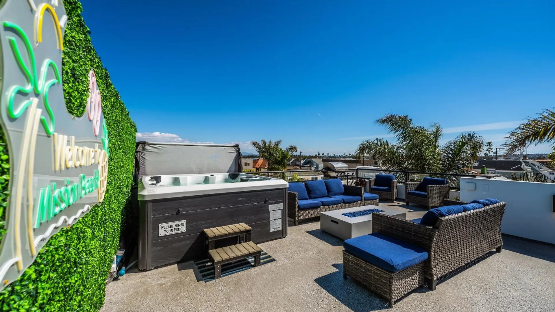 Ocean & Bay Panorama 4 Levels Rooftop With Hot Tub * San Diego