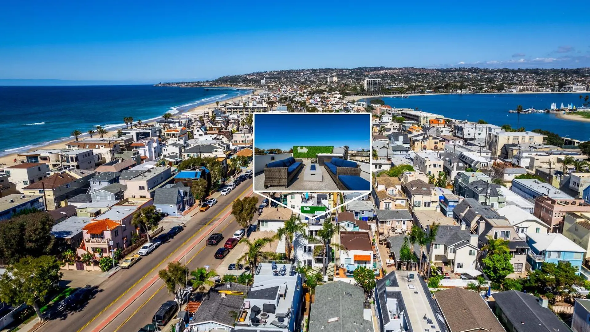 Ocean & Bay Panorama 4 Levels Rooftop With Hot Tub Holiday home