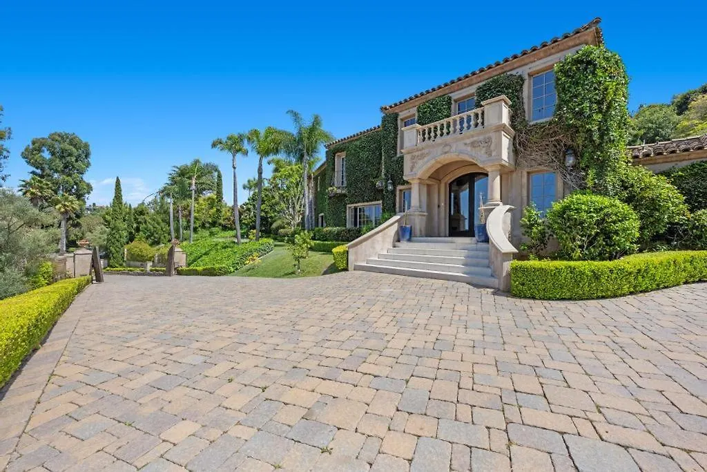Villa Grand Mediterranean In La Jolla Hillside San Diego