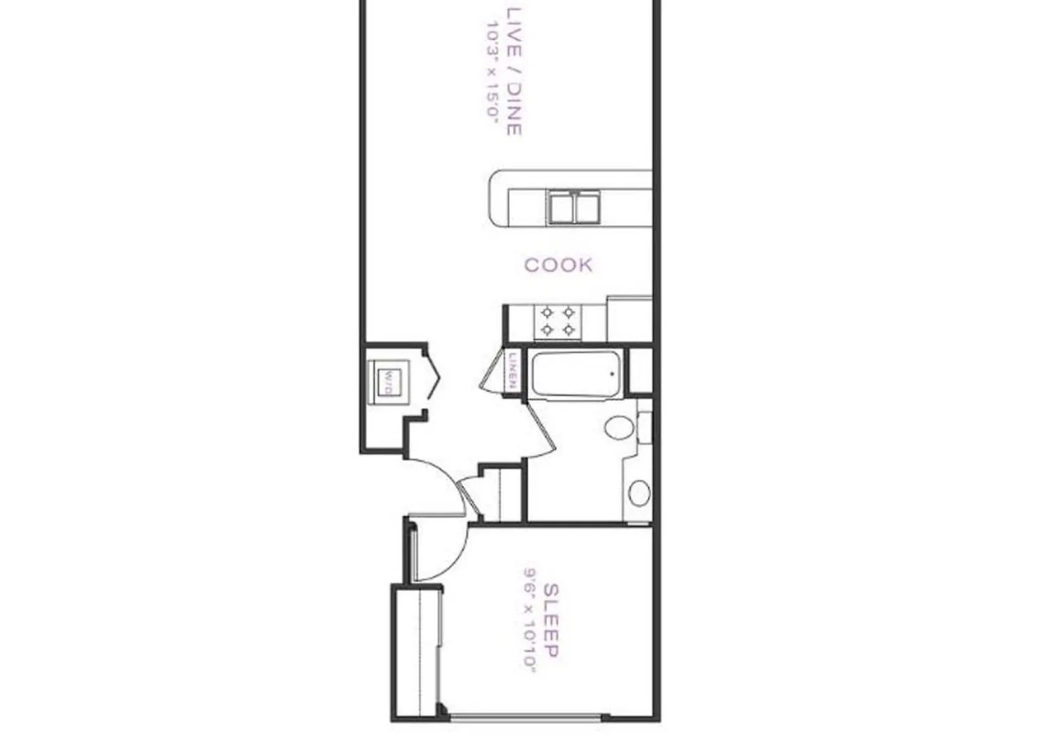 Blueground Gaslamp 1bd San-46 * San Diego
