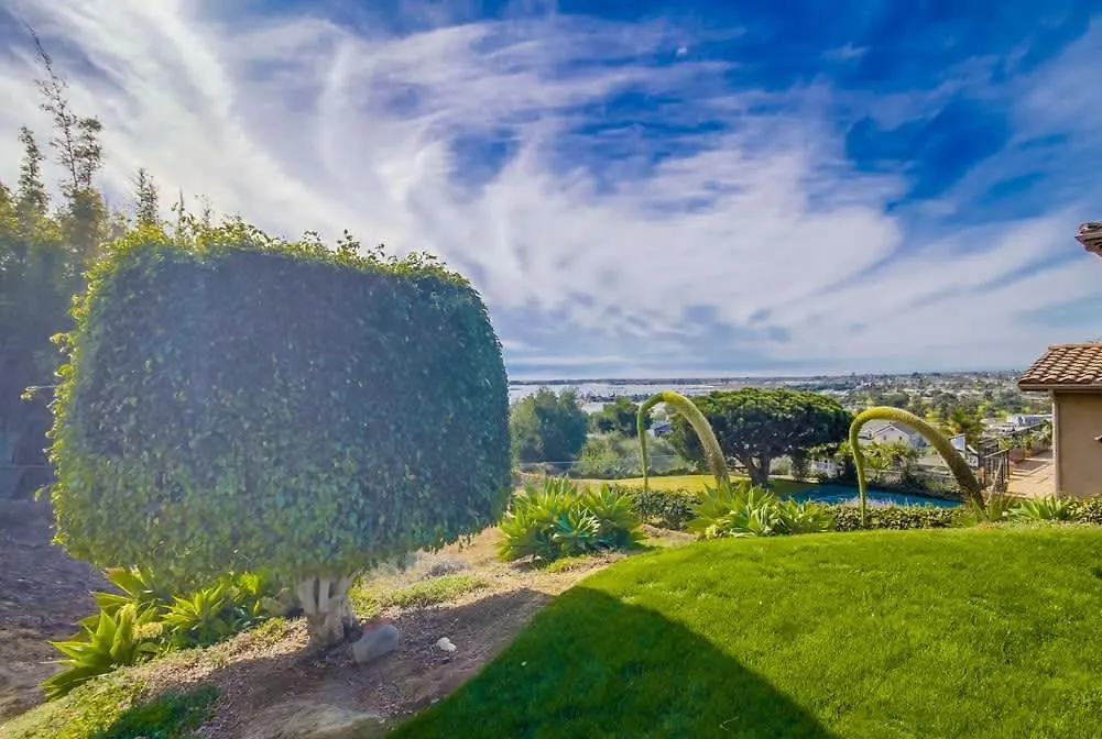 Ocean & Bay Views In Sd Large Backyard Air Conditioning * San Diego