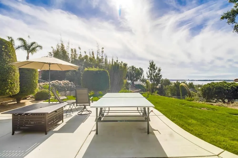 Ocean & Bay Views In Sd Large Backyard Air Conditioning *