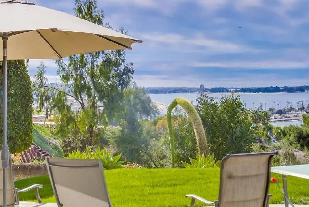 Dom wakacyjny Ocean & Bay Views In Sd Large Backyard Air Conditioning San Diego