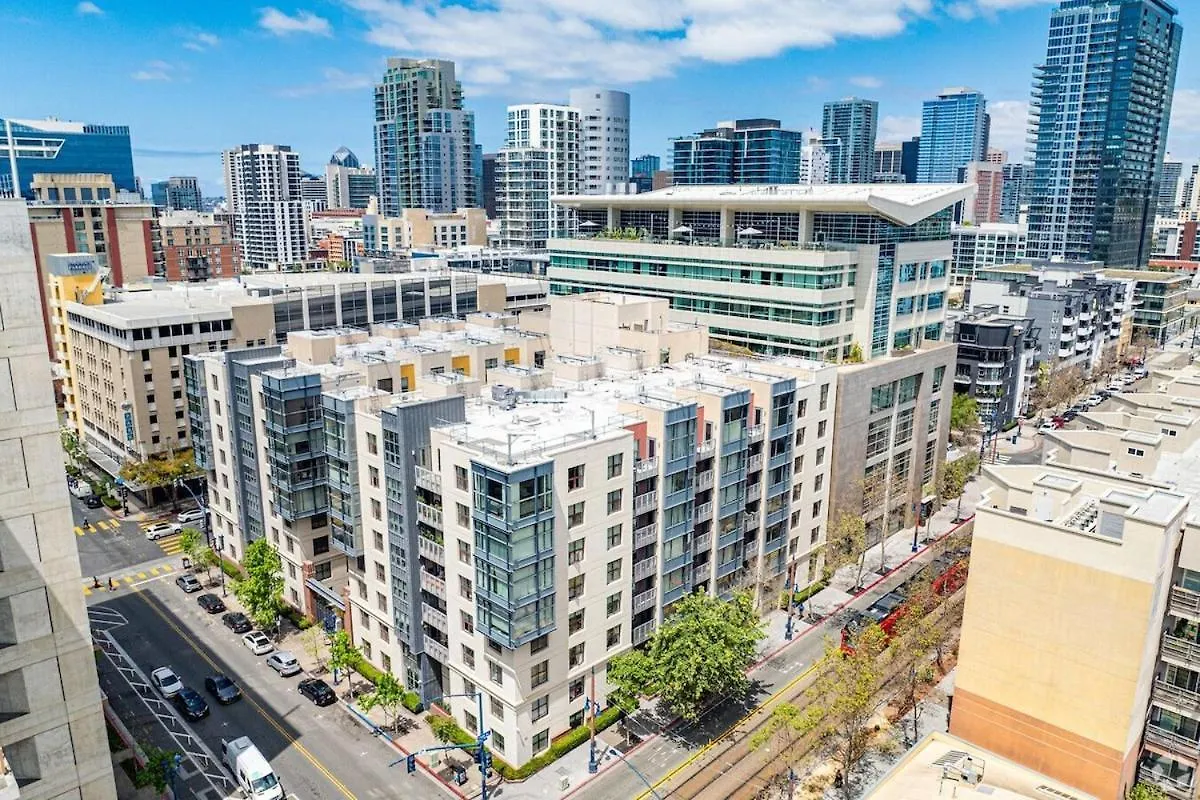 Gaslamp 2 Bed Penthouse Petco Park Convention Ctr Apartment San Diego
