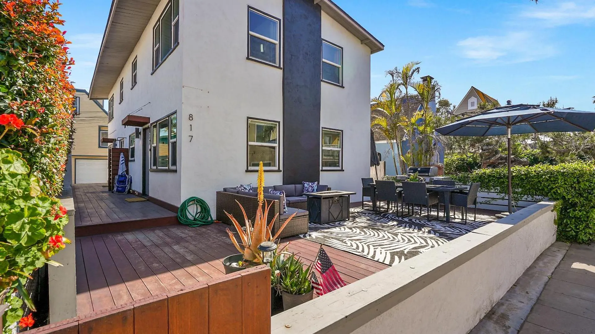 Holiday home Steps To The With Private Patio Bbq And Fire Pit
