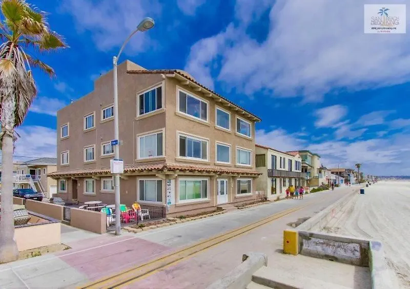 בית נופש 107-oceanfront Lux 1-7 סן דייגו