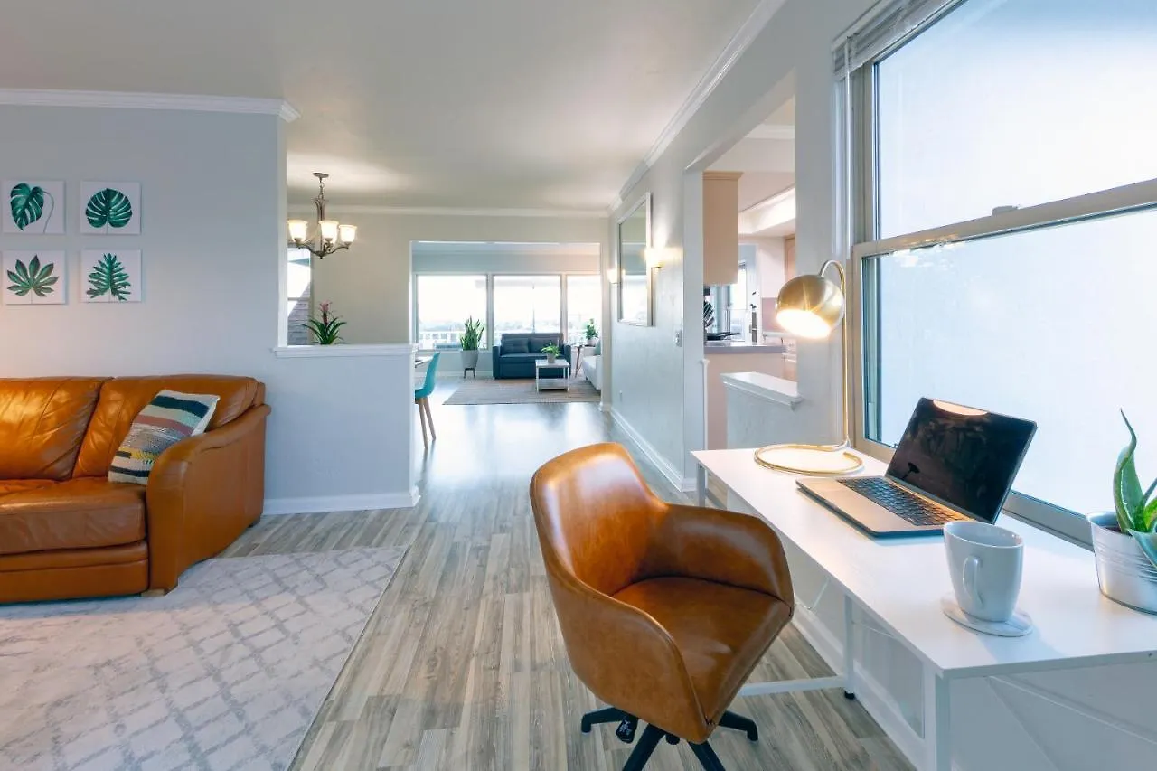 Tatil Evi Ocean Beach Luxury + A Private Fireworks Show! San Diego