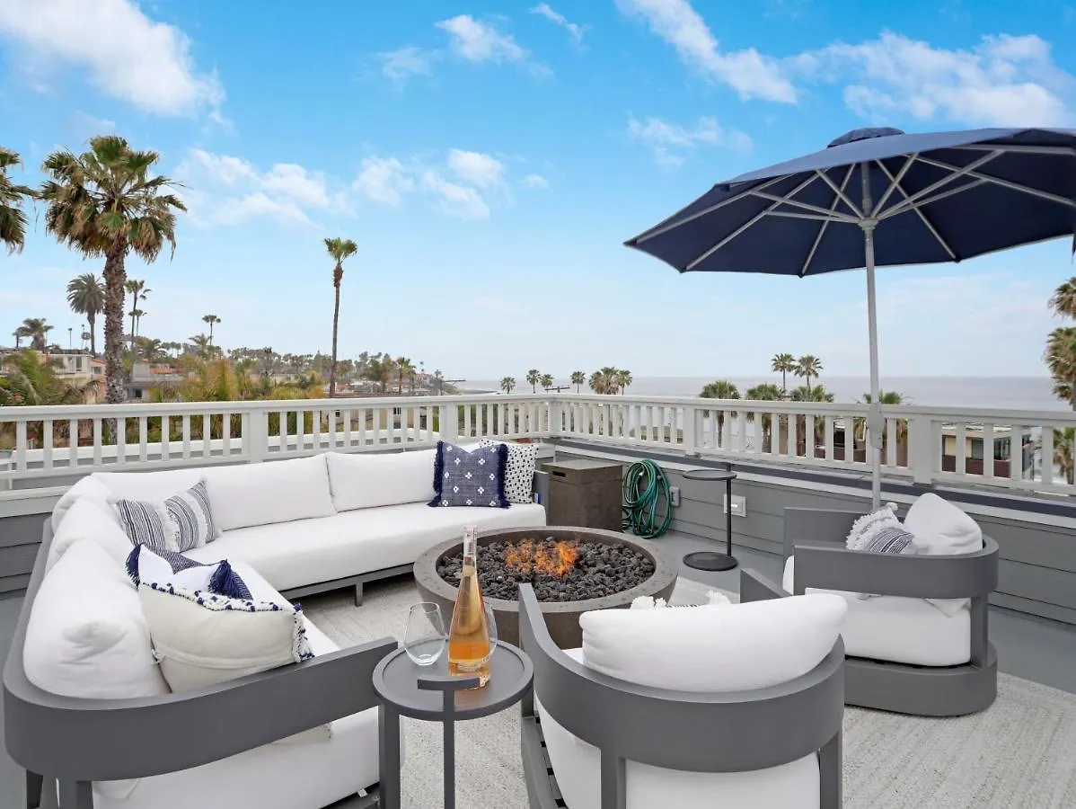 別荘 Coastal Retreat Near The W Panoramic Ocean Views, Rooftop Deck, & Firepit