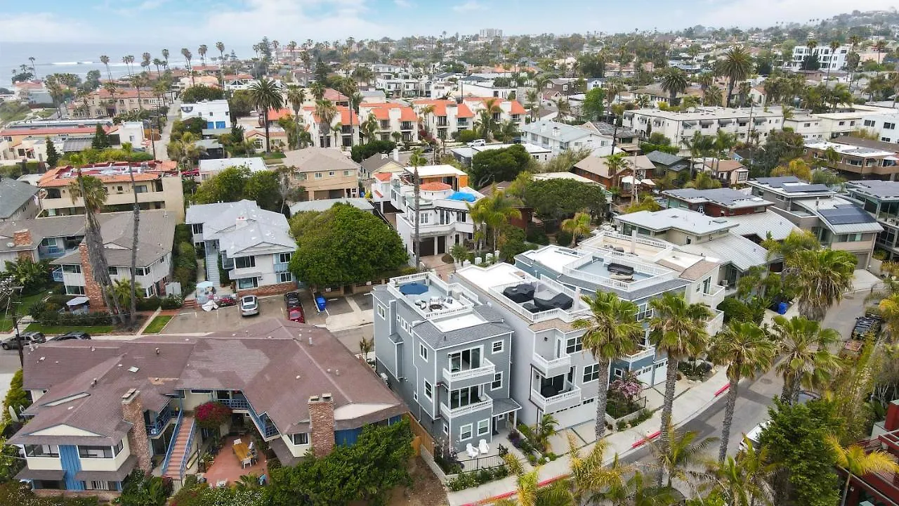 Coastal Retreat Near The W Panoramic Ocean Views, Rooftop Deck, & Firepit * サンディエゴ