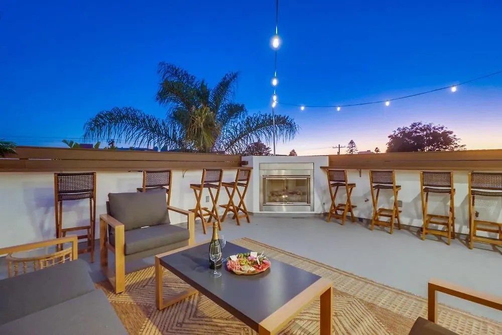 Prázdninový dům New! Seaside Chic - Spa; Game Room; Rooftop; Fully Remodeled San Diego