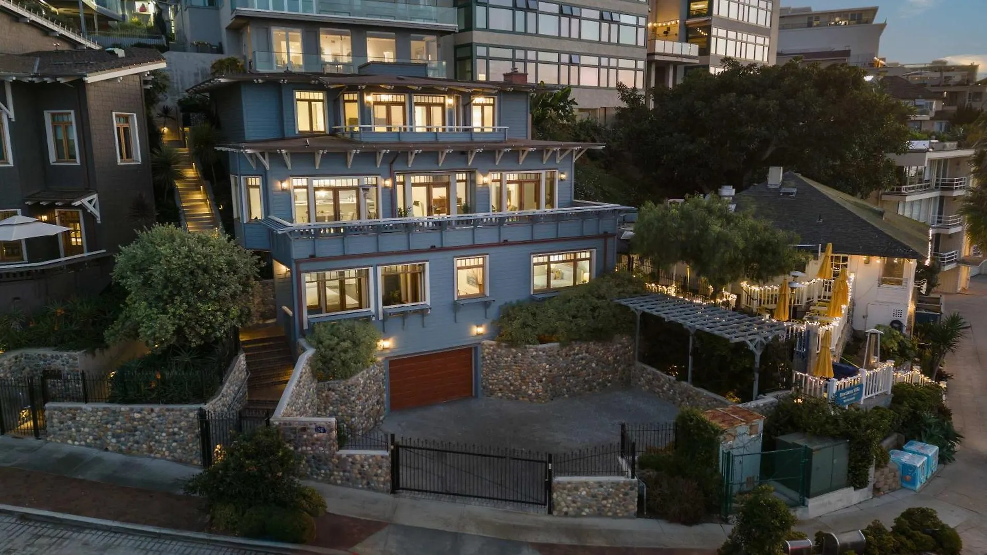 Nyaraló La Jolla Cove-oceanfront 5600sf 3br+loft 5ba House Villiage Location Walk Everywhere