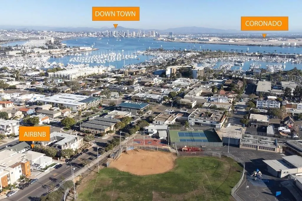 Holiday home Point Loma Escape - Walk To The Harbor Restaurants & Shops W Parking