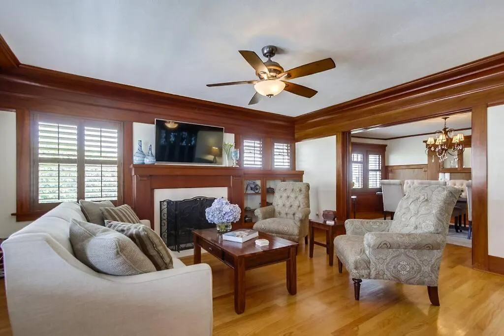 Cozy Craftsman Bungalow, Hillcrest/mission Hills Vakantiehuis San Diego