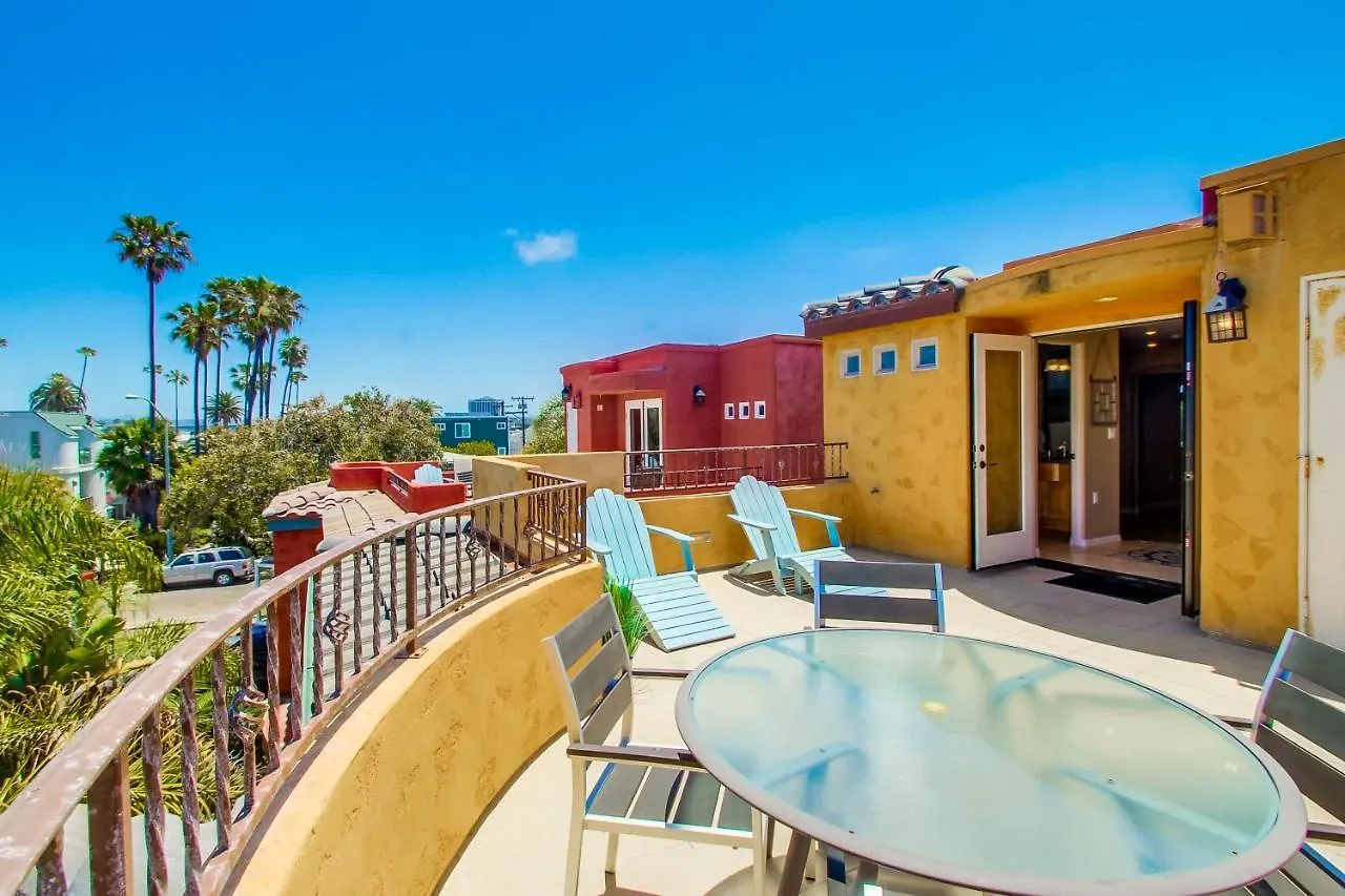 Rooftop Paradise W Private Patio, Garage & Ac 圣地亚哥