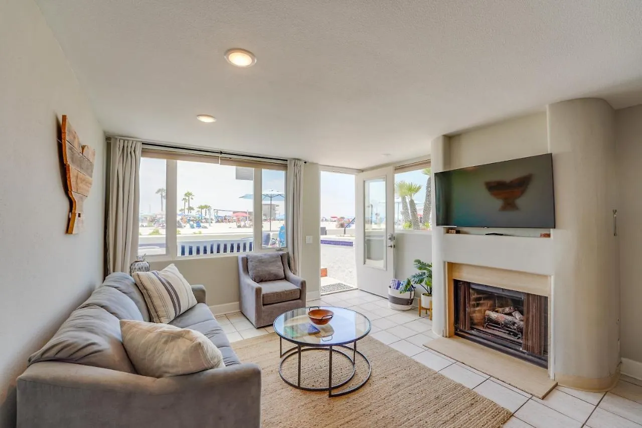 Oceanfront With Front Patio, Gas Grill, Fire Pit - Prime Location!! Feriehus *