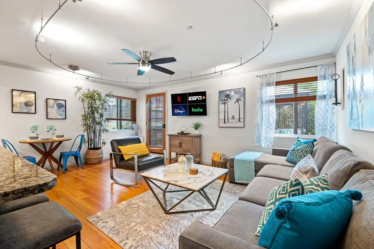 La Jolla Seaside Dream W Private Patio & Jacuzzi 公寓