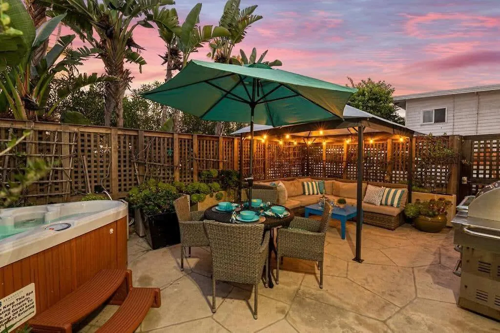 La Jolla Seaside Dream W Private Patio & Jacuzzi * 圣地亚哥