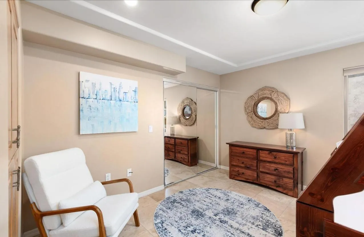 Rooftop Paradise W Private Patio, Garage & Ac * 圣地亚哥