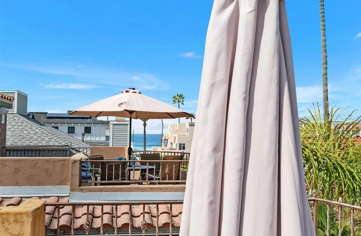 Rooftop Paradise W Private Patio, Garage & Ac 度假居 *
