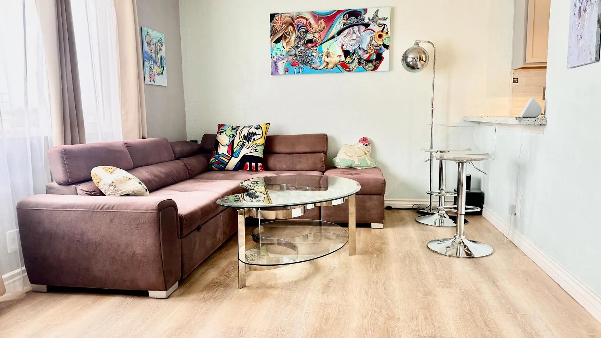 Artsy Smart Near Downtown & Balboa Park Apartmán