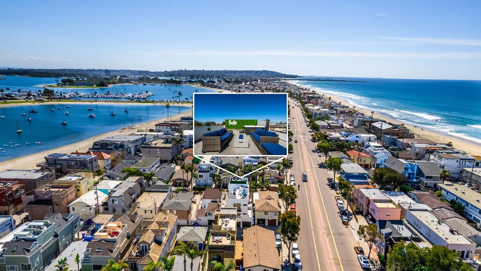 Ocean & Bay Panorama 4 Levels Rooftop With Hot Tub Casa vacanze