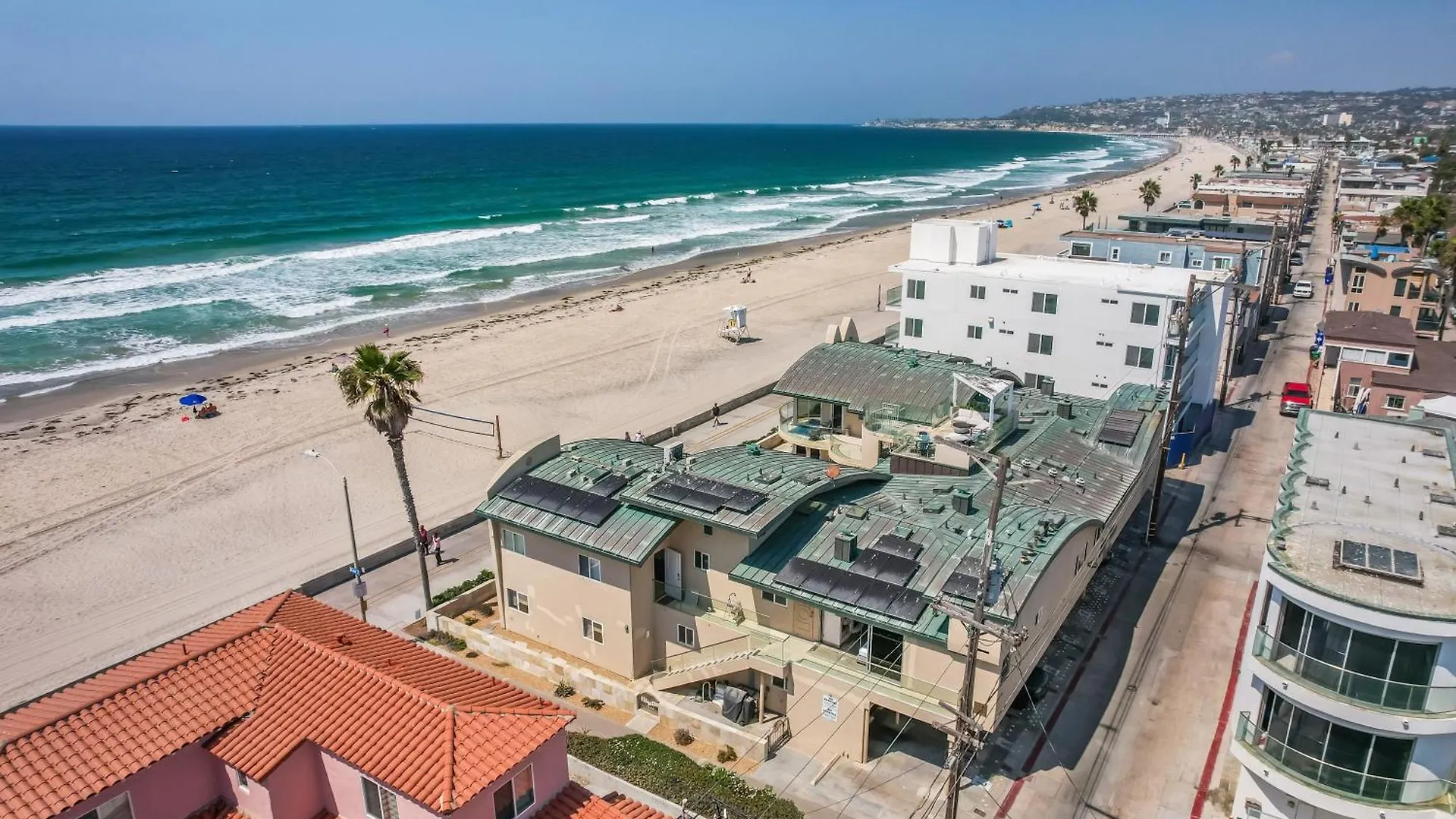 펜션 Stunning Oceanfront Boardwalk - Spa, Steps2beach, Parking & Fast Wifi!