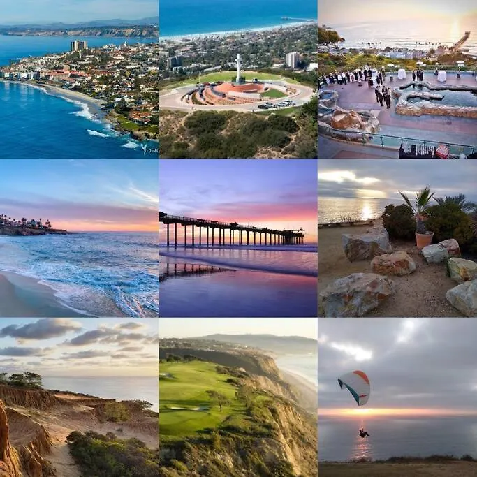 Venetian Luxury La Jolla, Spa, Pool, Gym Daire *