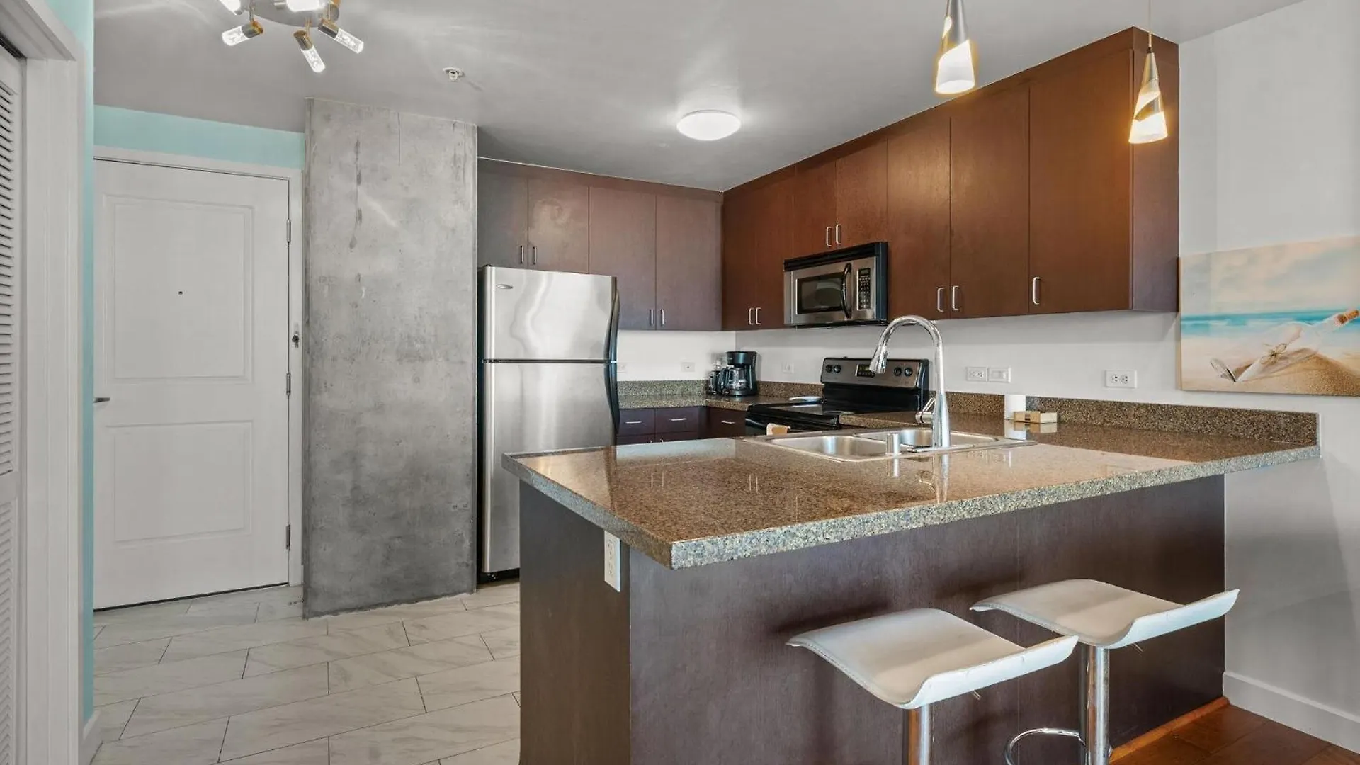 Lägenhet Modern 2 Bedroom - Chill & Enjoy With Rooftop Deck *