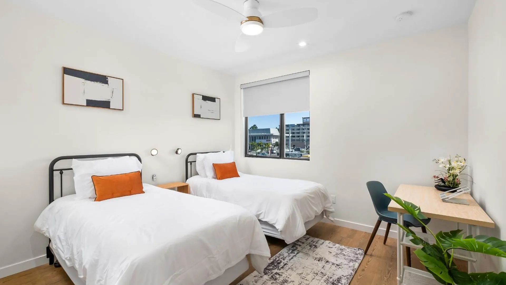 Modern 2 Bedroom King Bed Evcharger Pet-friendly Balcony 公寓 圣地亚哥