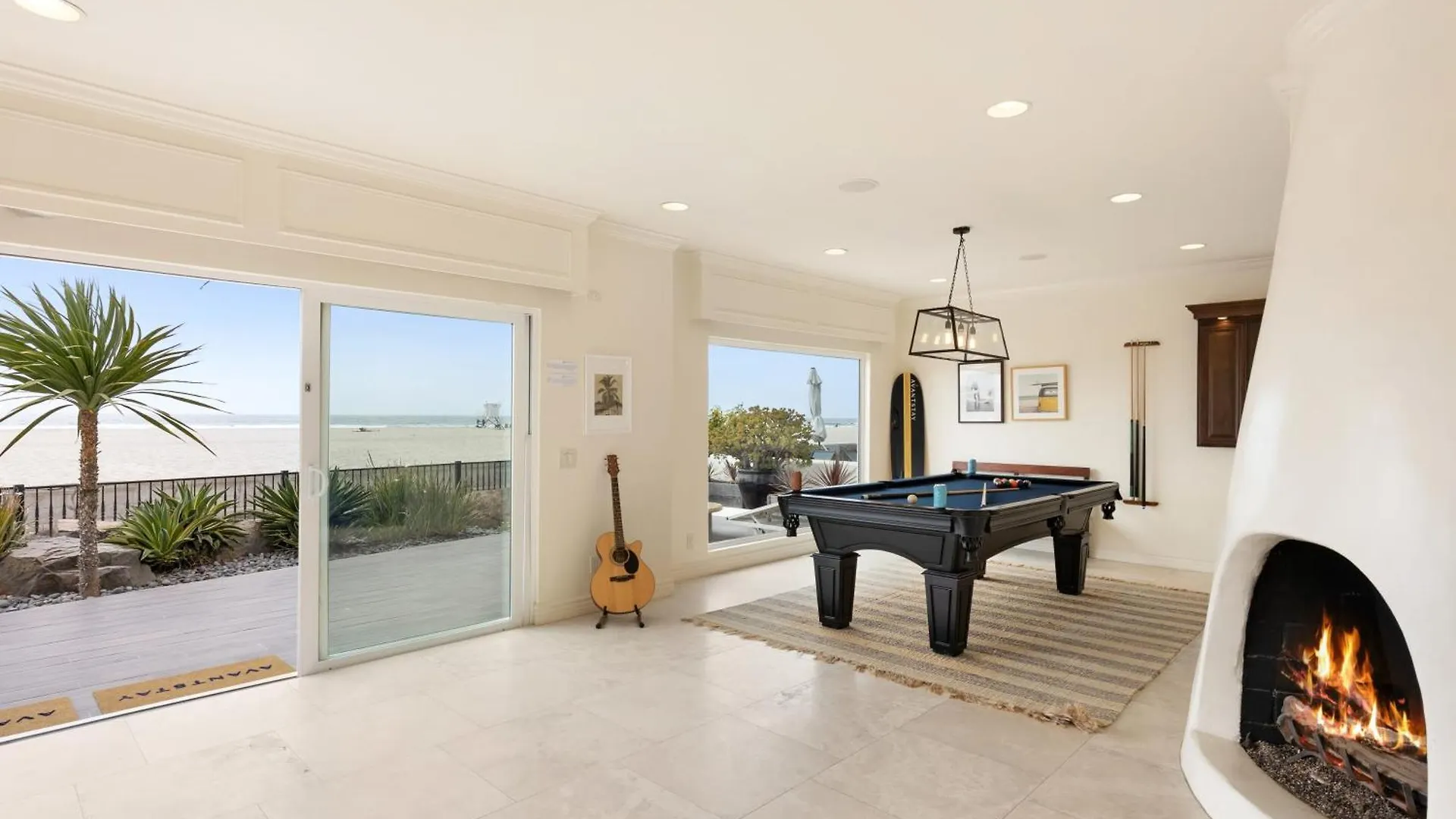 Shoreline By Avantstay Spectacular Beachfront W Fire Pit Pool Table Hébergement de vacances *