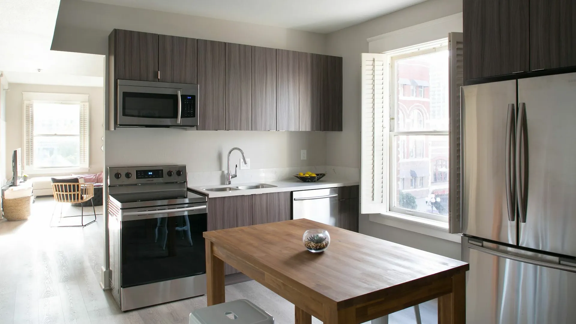 公寓 Airy 1br In Gaslamp Quarter By Sonder 圣地亚哥